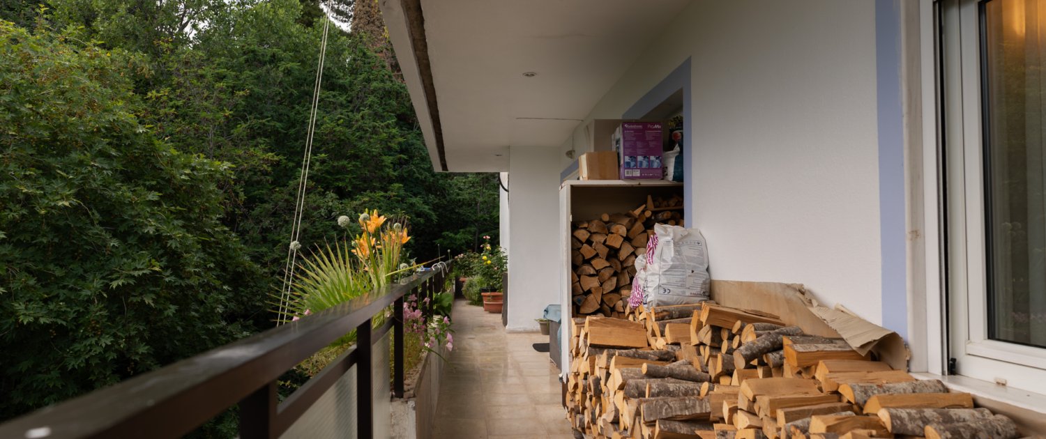 Θέα από το μπαλκόνι που βλέπει Δυτικά